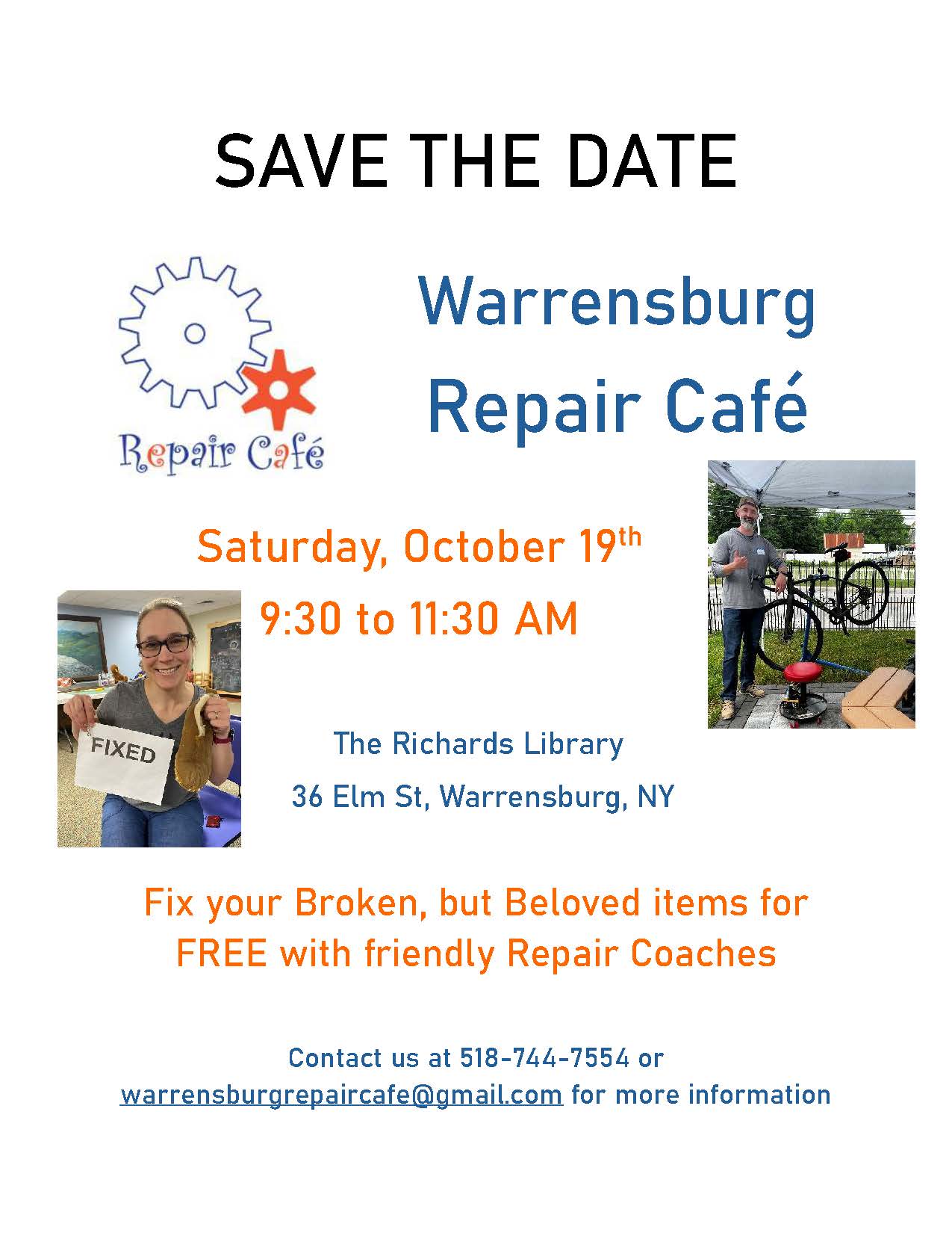 Warrensburg Repair Cafe